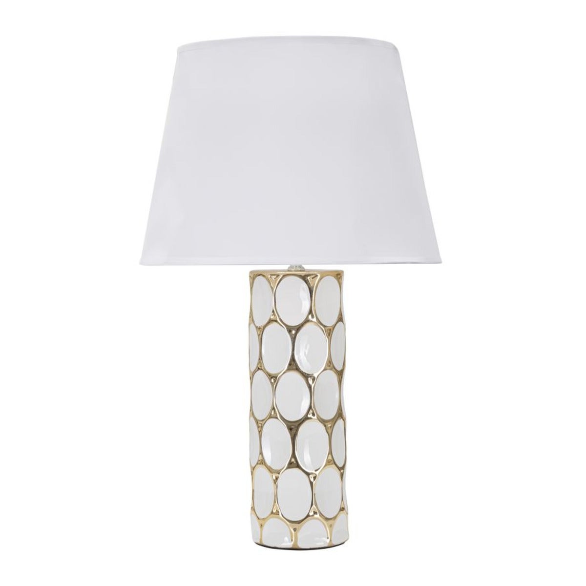 Lampa Stołowa Alice, Ceramika, Biały, Seven Design