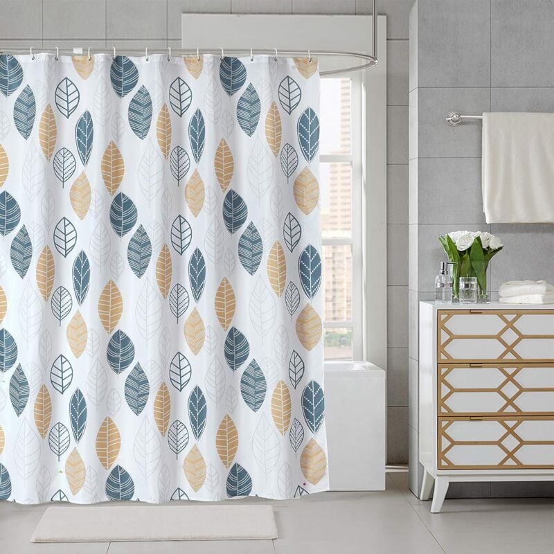 AIDUCHO Rideau De Douche Anti Moisissure En Tissu Polyester, Original