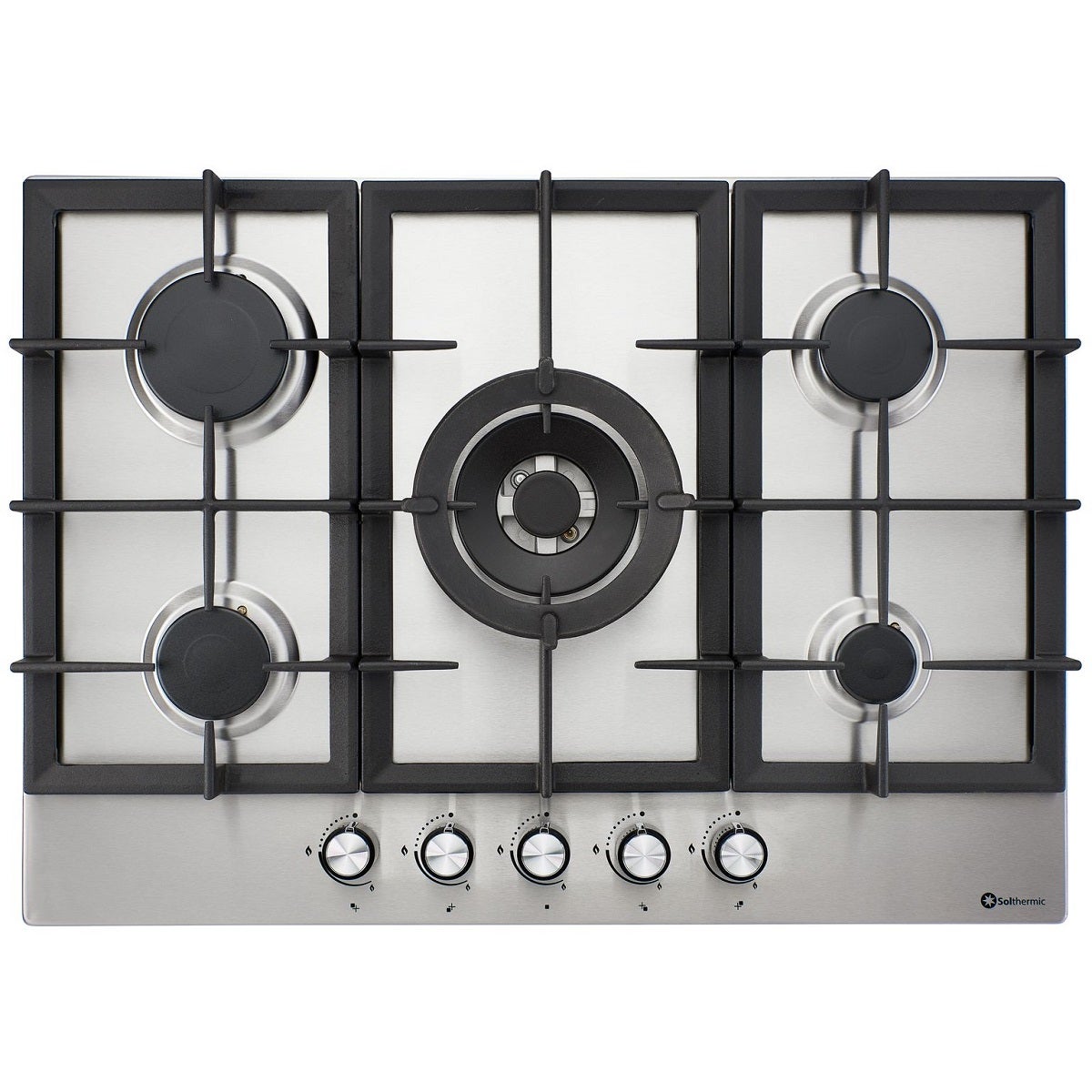 Solthermic Placa De Gas Bl031 Inox 70 Cm - Imagen 2