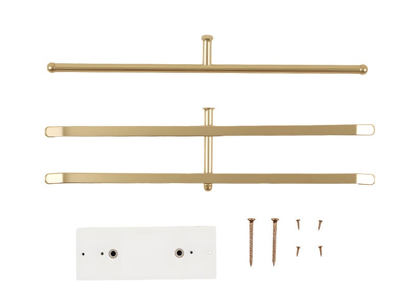 Porte-bijoux mural, organisateur suspendu, gain de place pour bagues/bracelets/boucles d'oreilles - 6