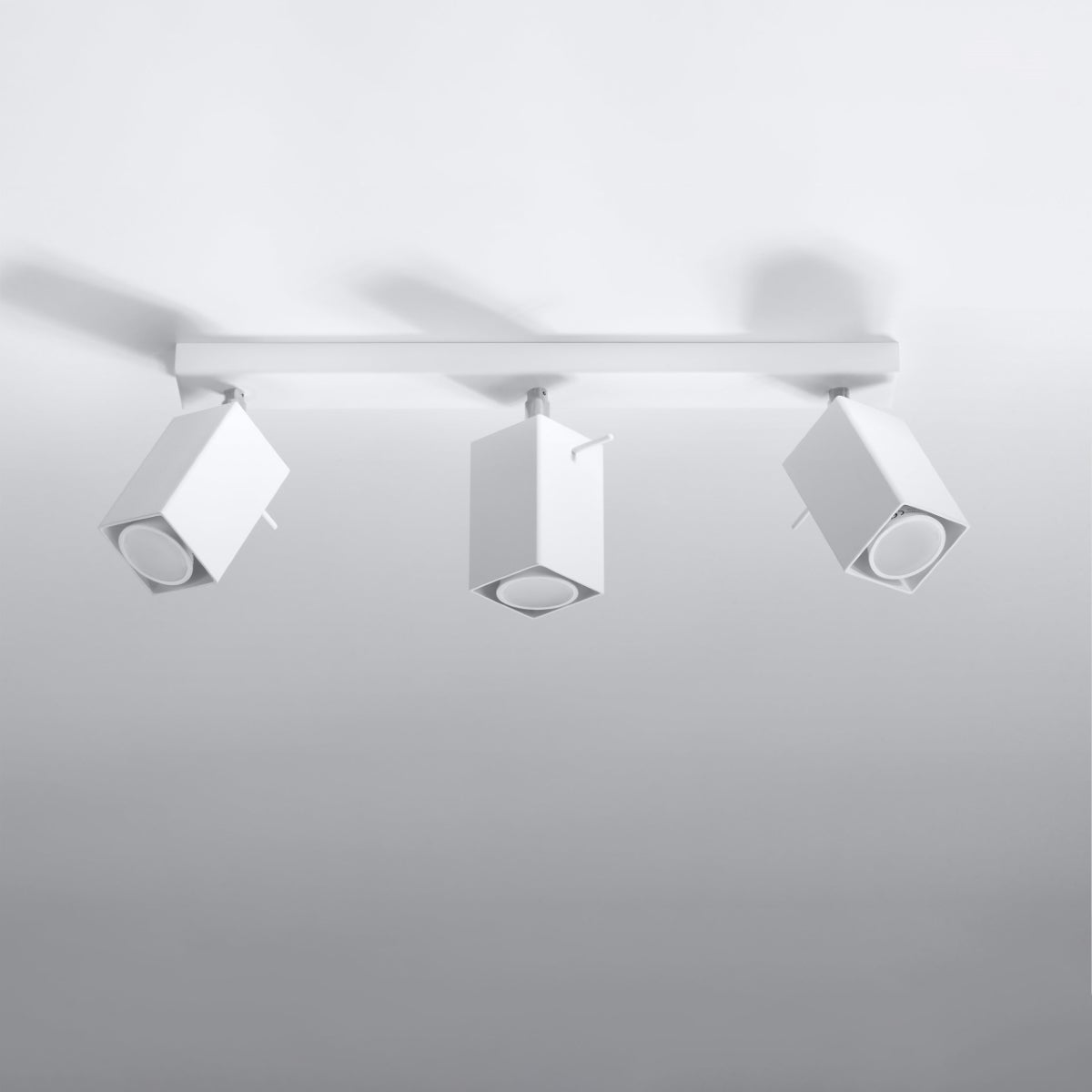 Plafon BRIOW 3 biały LED 4000K - 45x6x16cm Sollux