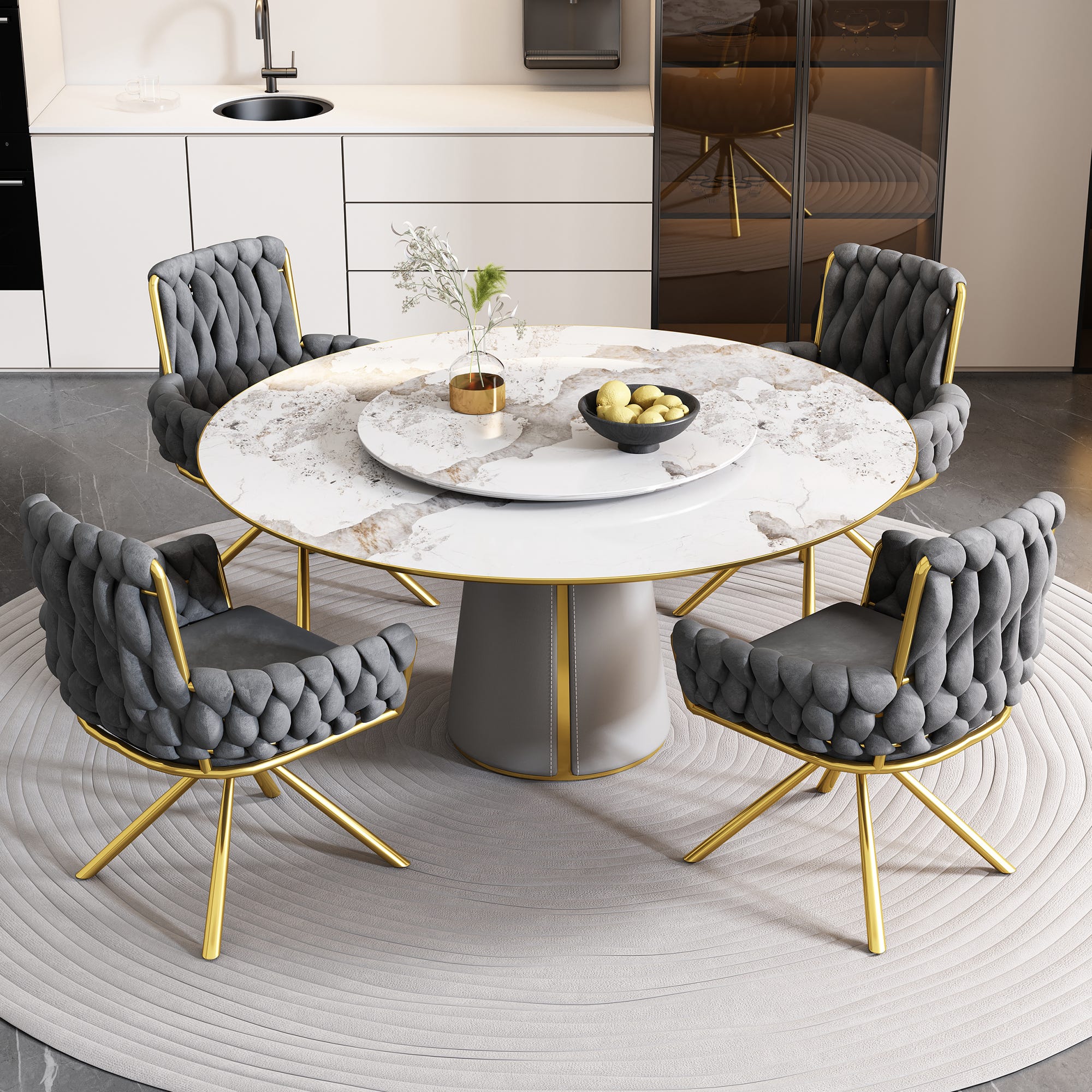 Sedia Andrea, Bianco, Set Da 2 Sedie, Sedie In Ecopelle, Gambe Legno Sedia Andrea, Bianco, Set Da 2 Sedie, Sedie In Ecopelle, Gambe Legno