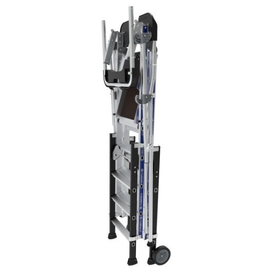 TUBESCA-COMABI - Plate-forme pliante SHERPASCOPIC - garde-corps pliant Lisses (Pour faciliter le transport et le stockage). - 3