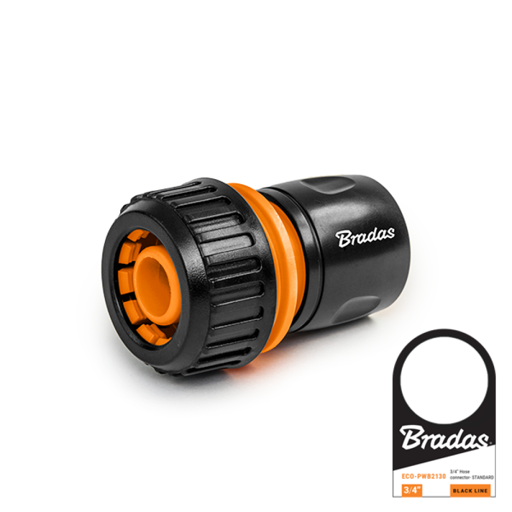 Szybkozłącze 3/4` STANDARD z etykietą ECO-PWB2130 BLACK LINE BRADAS