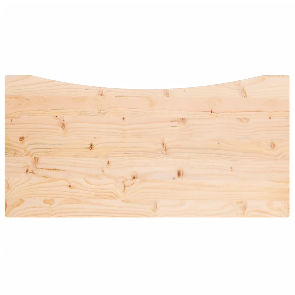 Maison Exclusive - Dessus de bureau 100x60x2,5 cm bois massif de pin - 4