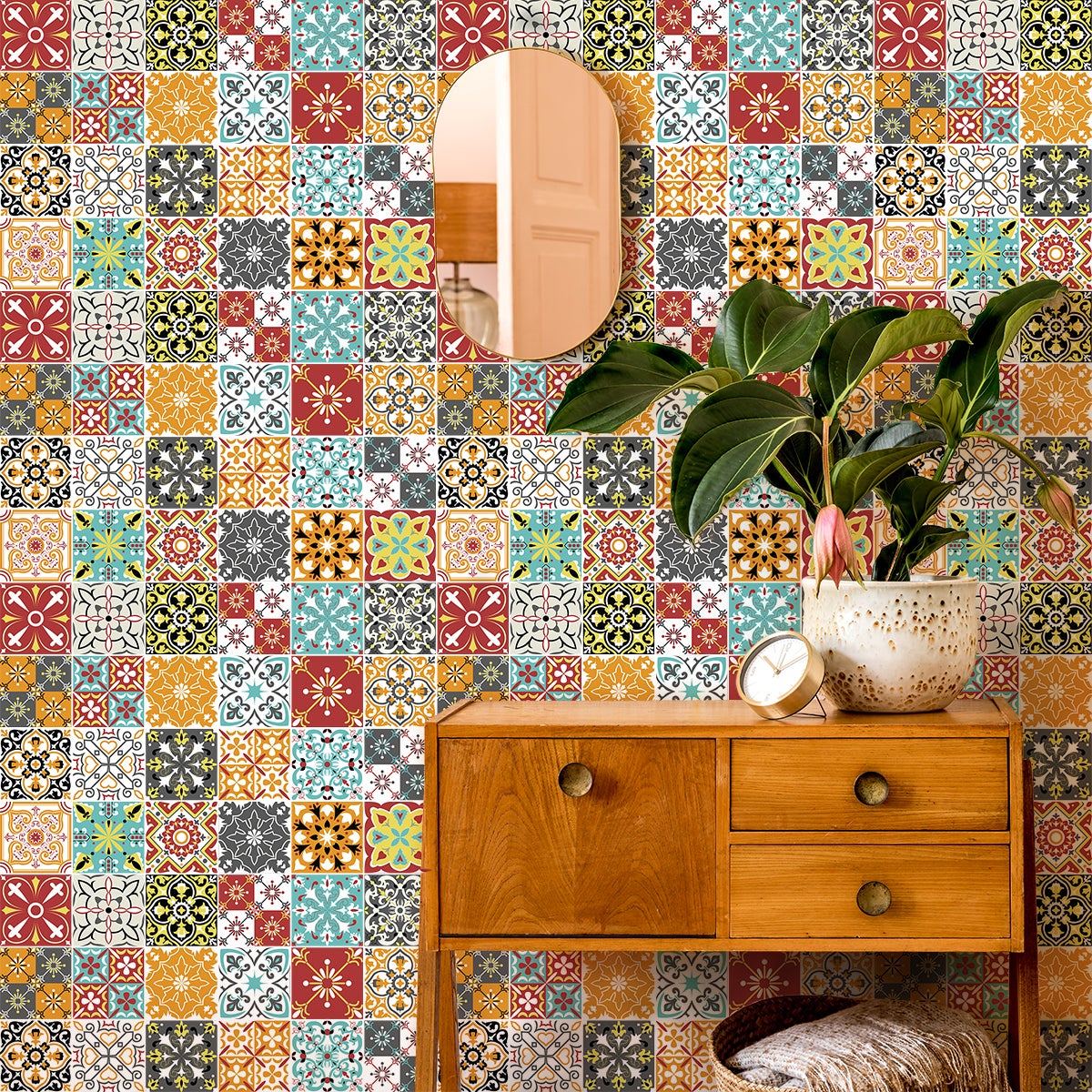 24 adesivi piastrelle oriana - Sticker adesivo - adesivi murali - 24stickers15x15cm - 6