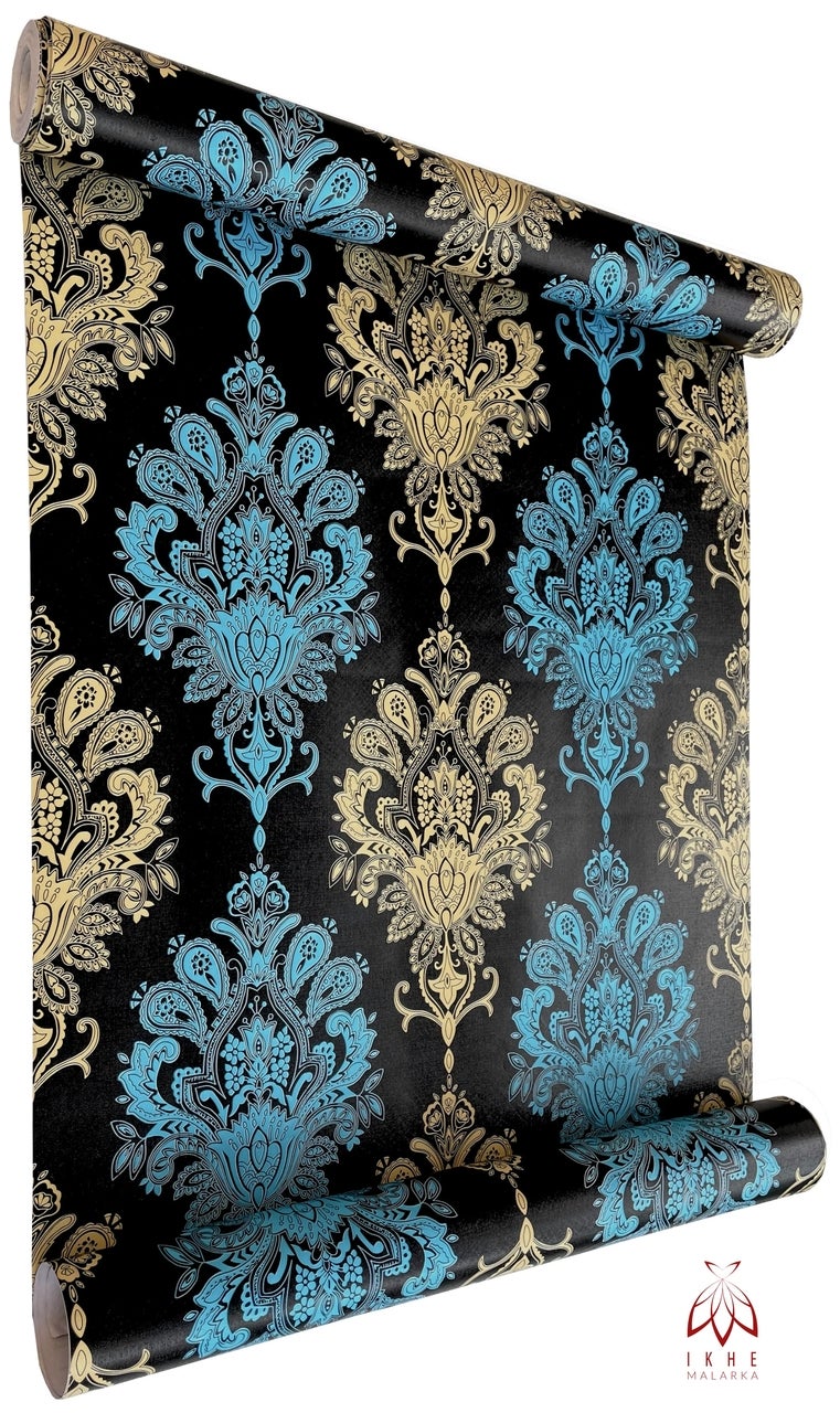 Rouleau Autocollant Décoratif PVC Bambou 10 M X 45 Cm - Vert - Papier Peint Adhésif Pour Relooking Meuble/mur