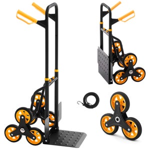 VEVOR Diable Pliant En Aluminium 2-en-1 Diable Chariot De Demenagement De Manutention Charge 363 Kg Diable Convertible En Chariot A Plate Forme Roues Caoutchouc Pour Transport Entrepot Marchandises 78417973