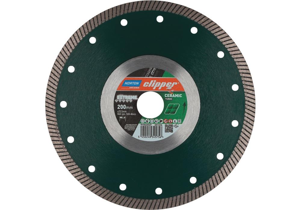 Disque Diamanté NORTON CLIPPER 350x25,4 Mm – Turbo Pour Béton, 70184694470