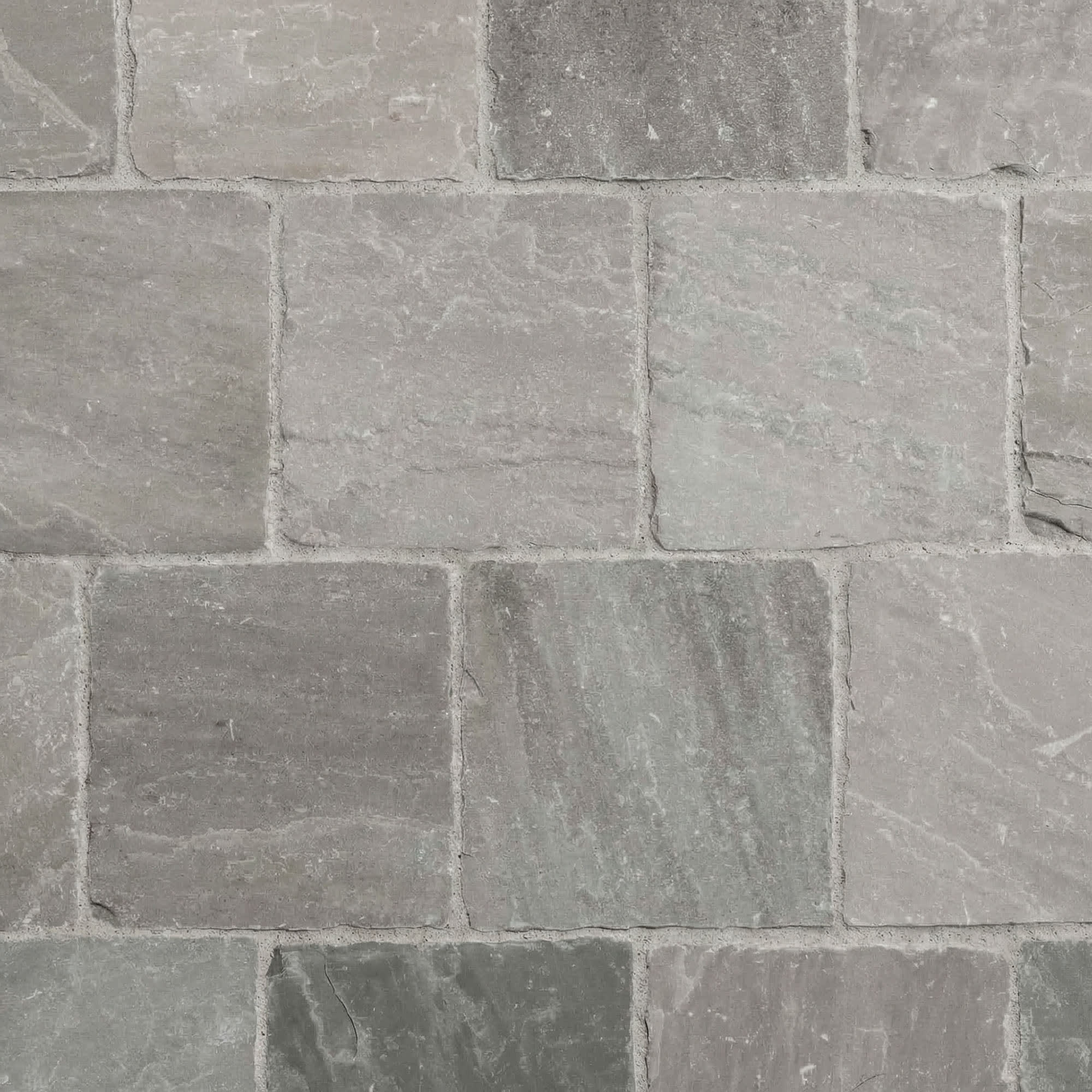 Pavé Grès Kandla Gris 14x14x2-2,5 cm (vendu au m² - 42 pavés/m²) - RO'MA NATURE - 2