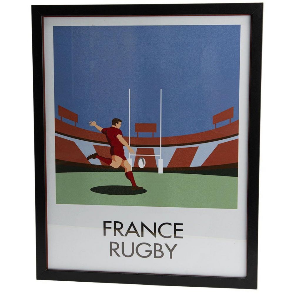 Affiche France rugby 40 x 50 cm Amadeus | Leroy Merlin
