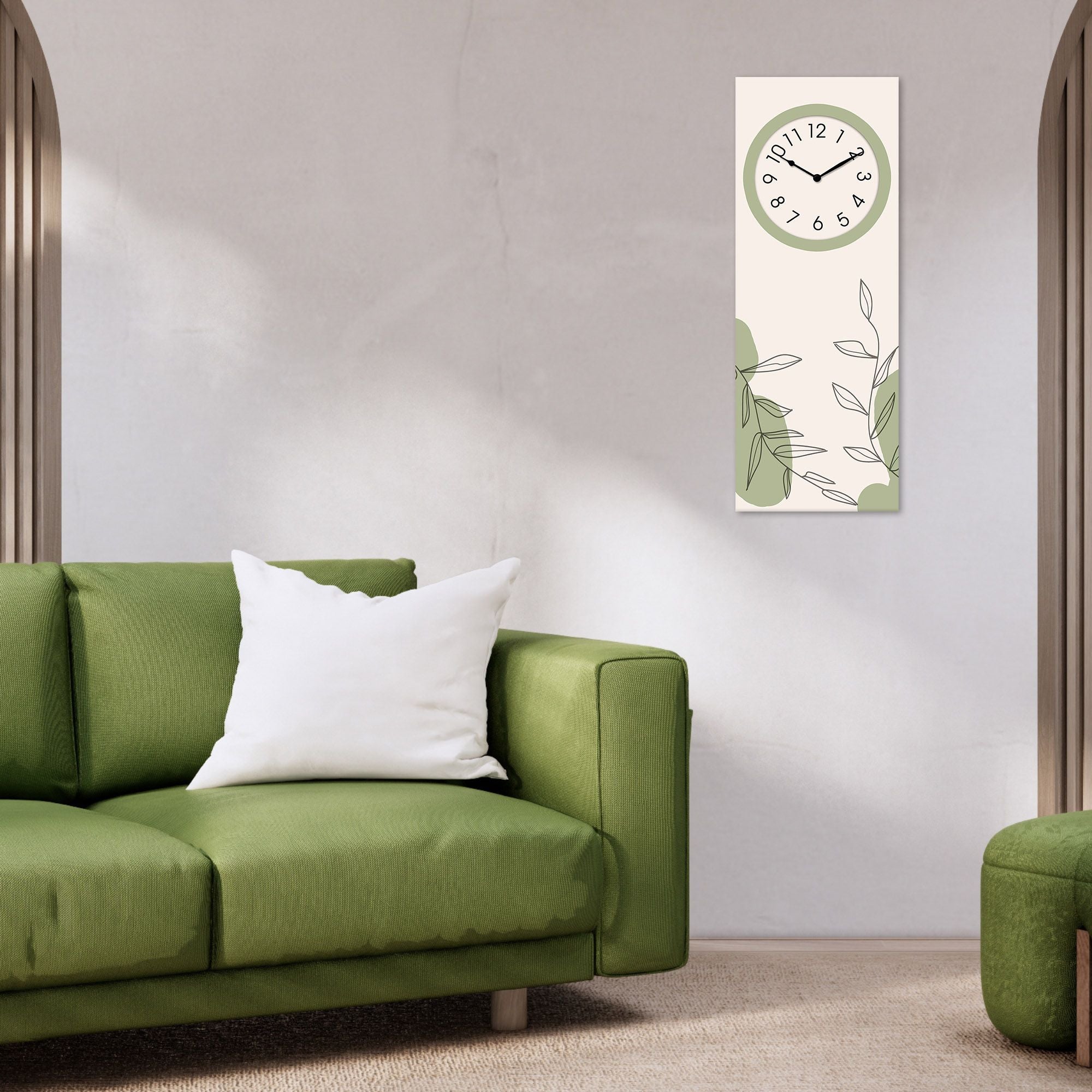 Orologio Da Parete Decorativo Lupia – Modello Romantic Lyrics In Legno, Dimensioni 30x80 Cm, Stampa Di Alta Qualità, Made In Italy - 6