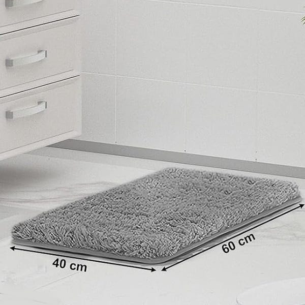 COLOR&GEOMETRY Tappeto Antiscivolo 40 x 60 cm, Assorbente Lavabile per Bagno, Microfibra Morbida per Doccia, Vasca (Blu COLOR&GEOMETRY Tappeto Antiscivolo 40 x 60 cm, Assorbente Lavabile per Bagno, Microfibra Morbida per Doccia, Vasca (Blu