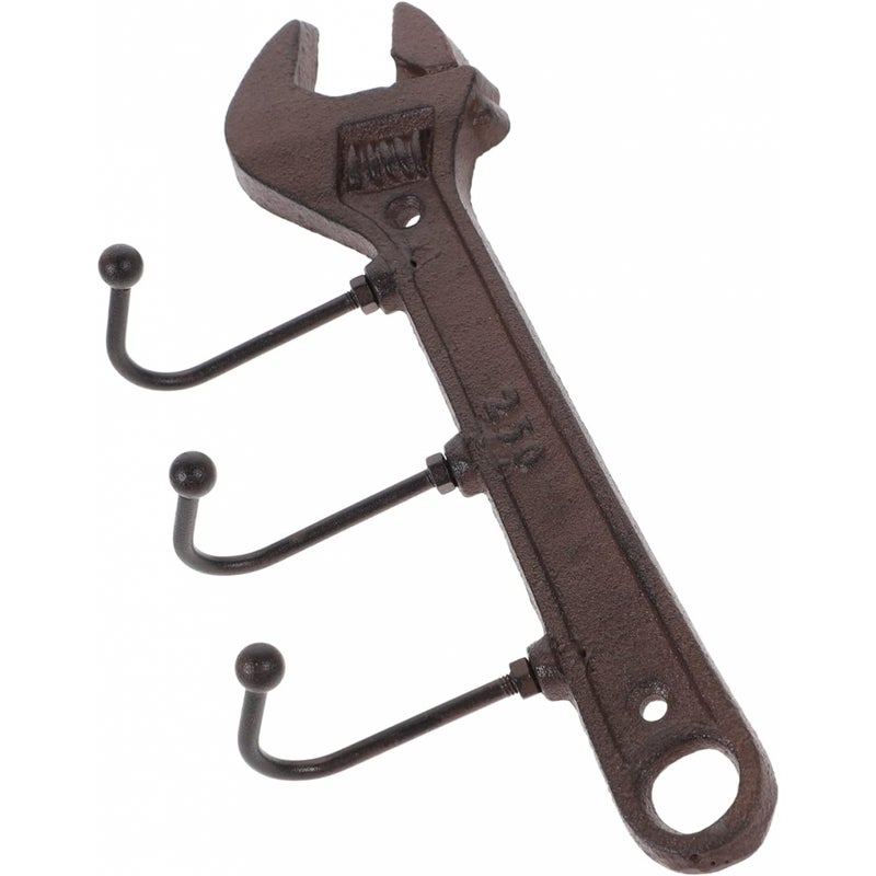 Vintage Decor Hook Heavy Duty wieszak na ubrania montowany na ścianie uchwyt na klucze wieszaki kuchenne Heavy Duty Wall Rail