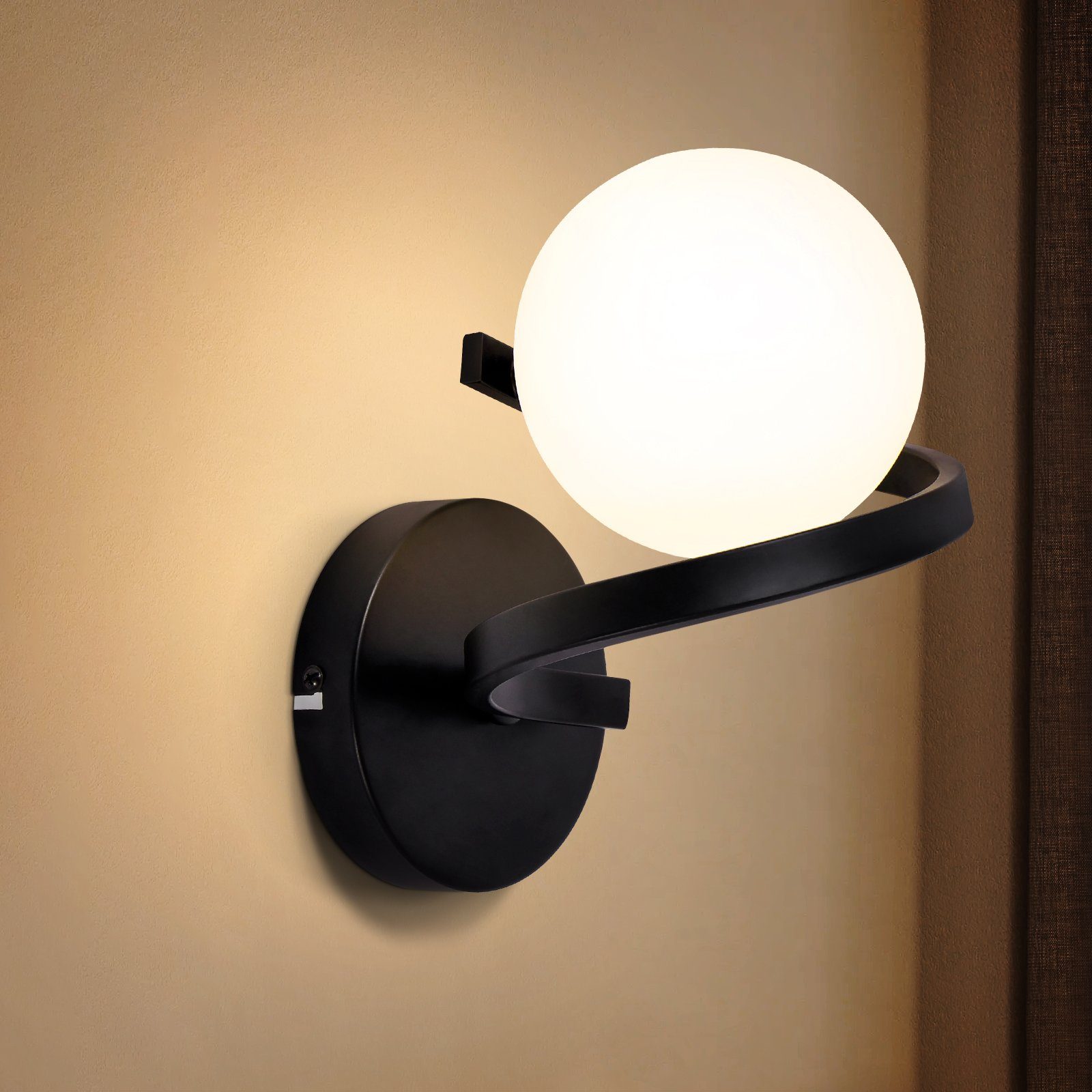 Applique Murale LED Salle De Bain 12W 57cm - Lampe Tableau Maquillage 4000K IP44 - TYhogar Rotative 270° Aluminium