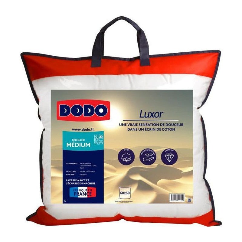 Poduszka Dodo Luxor 60x60 cm poliester perkal bawełna