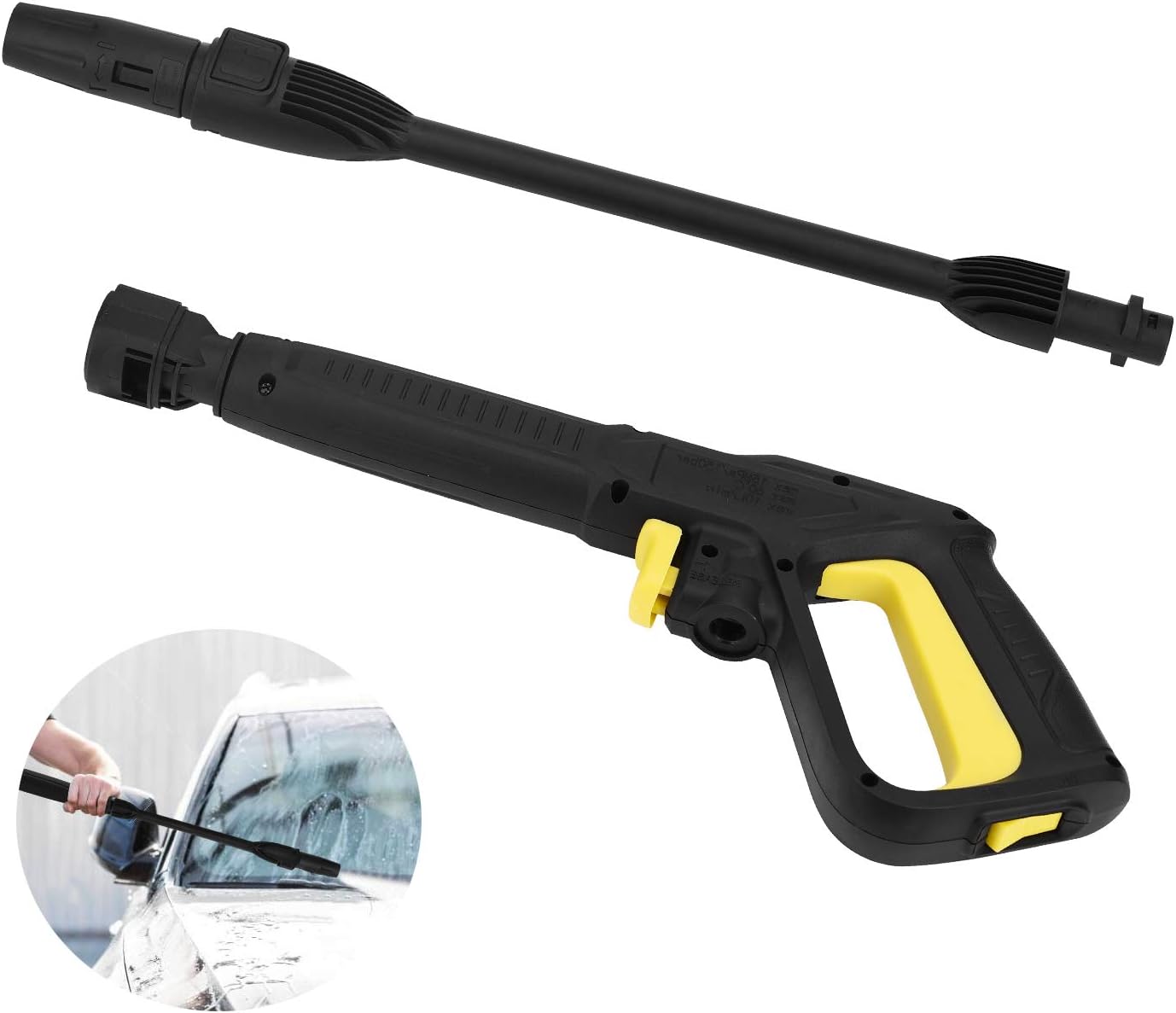 Pistolet i lanca natryskowa zamienna do myjki wysokociśnieniowej Karcher K2 K3 K4 K5 K6 K7, pistolet na wodę z szybkozłączem