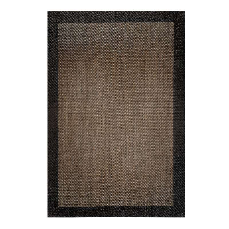 Winylowy dywan Premium, alfombra PVC antypoślizgowy, do użytku wewnętrznego i zewnętrznego Bronce-Czarny, 120 x 180 cm