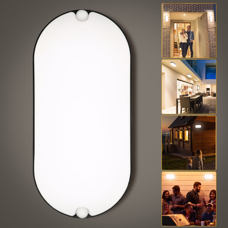15W 4x Lampa do pomieszczeń mokrych Wodoodporna Lampa sufitowa IP54 Wodoodporna Lampa Garaż Piwnica