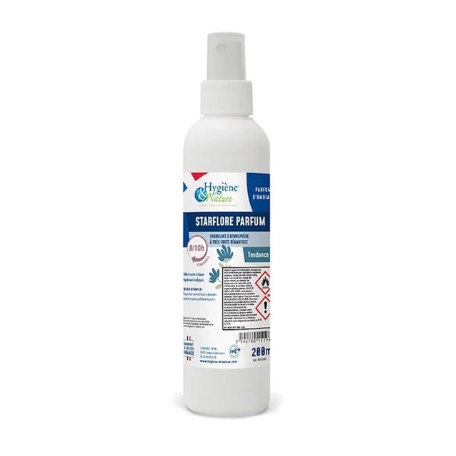 Désodorisant parfumé STARFLORE - Flacon 200ml - Hygiène Nature