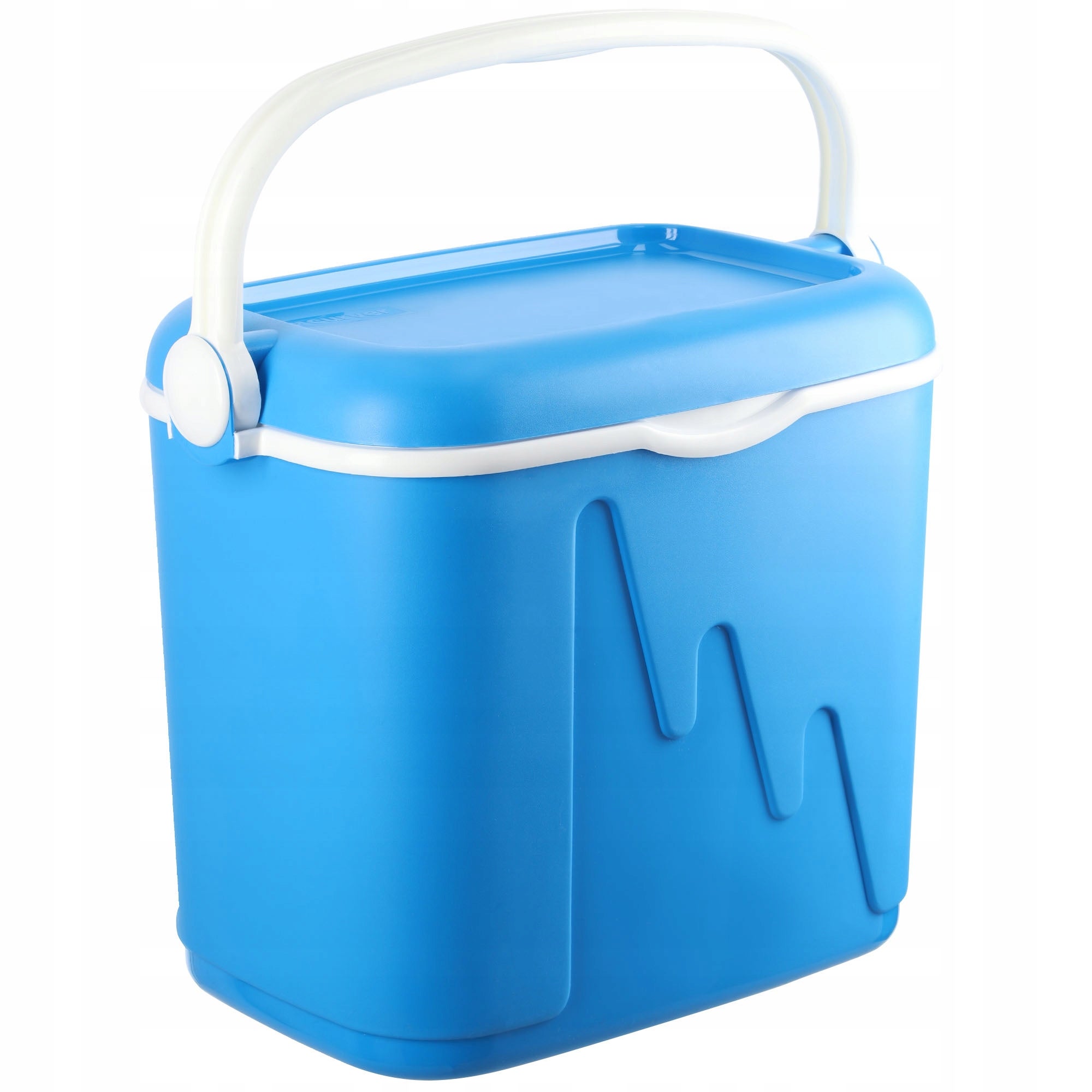 Glacière Curver 32 Litres – Bleue, Double Paroi, Couvercle Plateau, Solide, Peut Servir De Siège