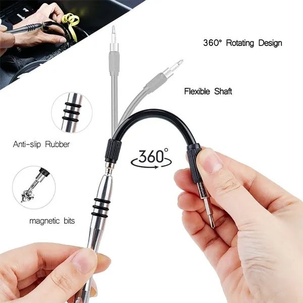 Jeu de tournevis de précision 112 en 1 avec Kit de pilote magnétique pour réparer téléphone portable montre tablette PC - 5