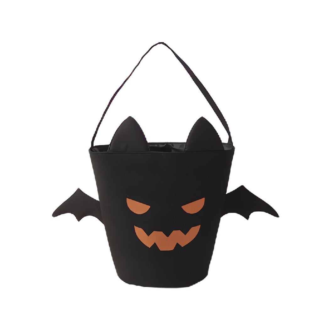 Torby na słodycze na Halloween wiaderko na cukierki torba na zakupy z płótna wielokrotnego użytku prezent przyjęcie halloweenowe wiaderko Halloween