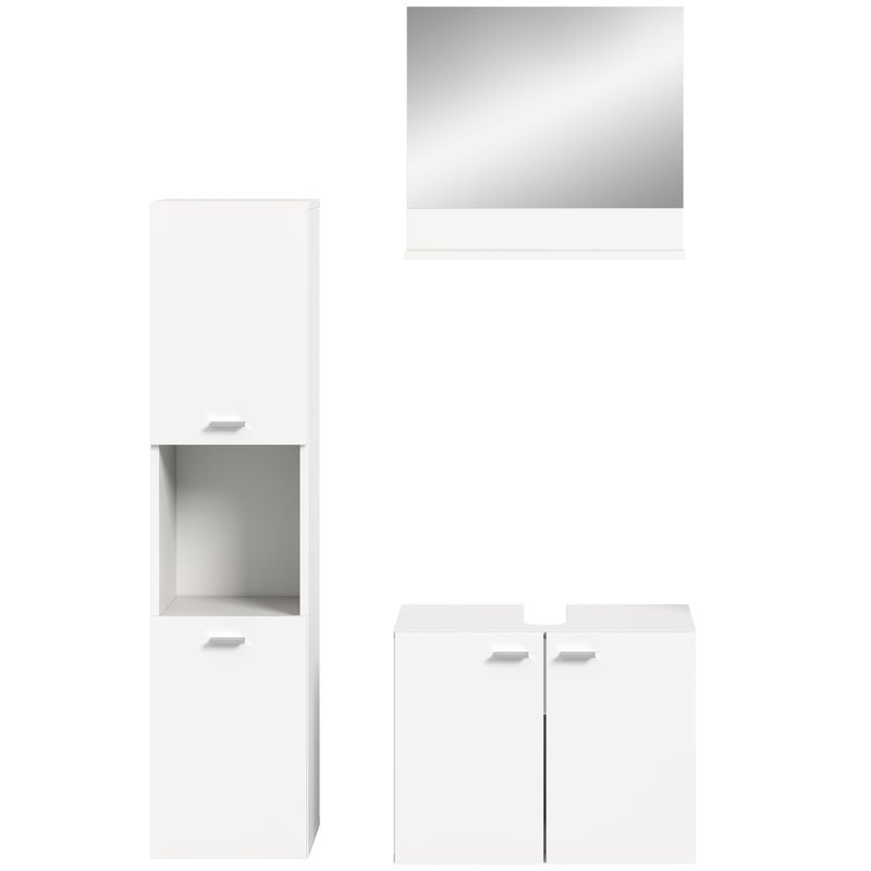 Boston zestaw mebli łazienkowych B12 biały.