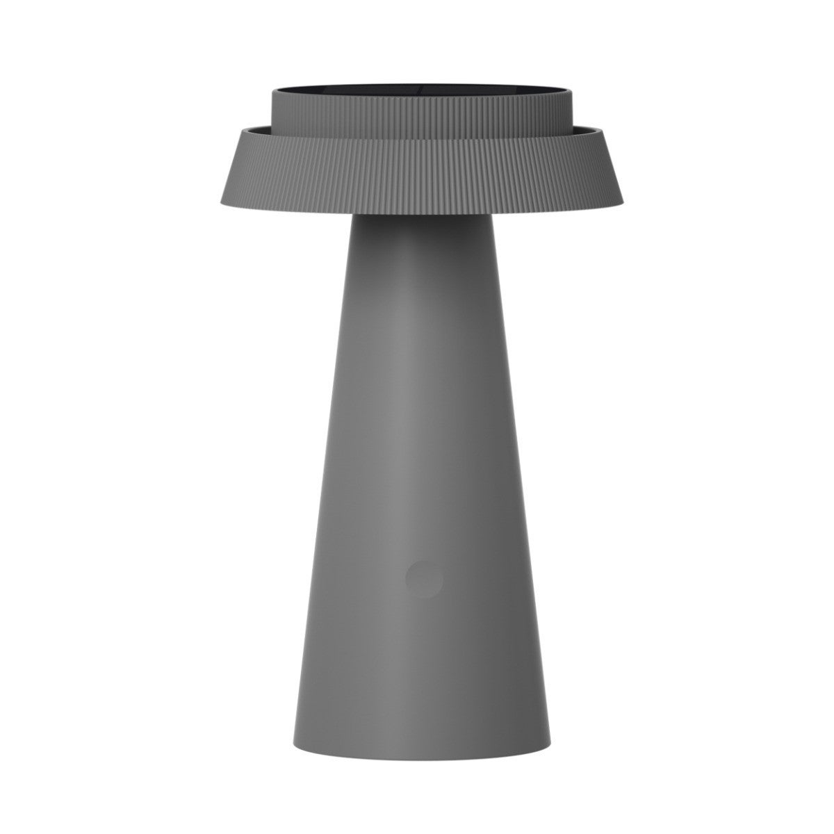 Lampka solarna stołowa LED SMD ciepła barwa grzybek szara akumulator USB-C IP54 MARAKESZ Polux