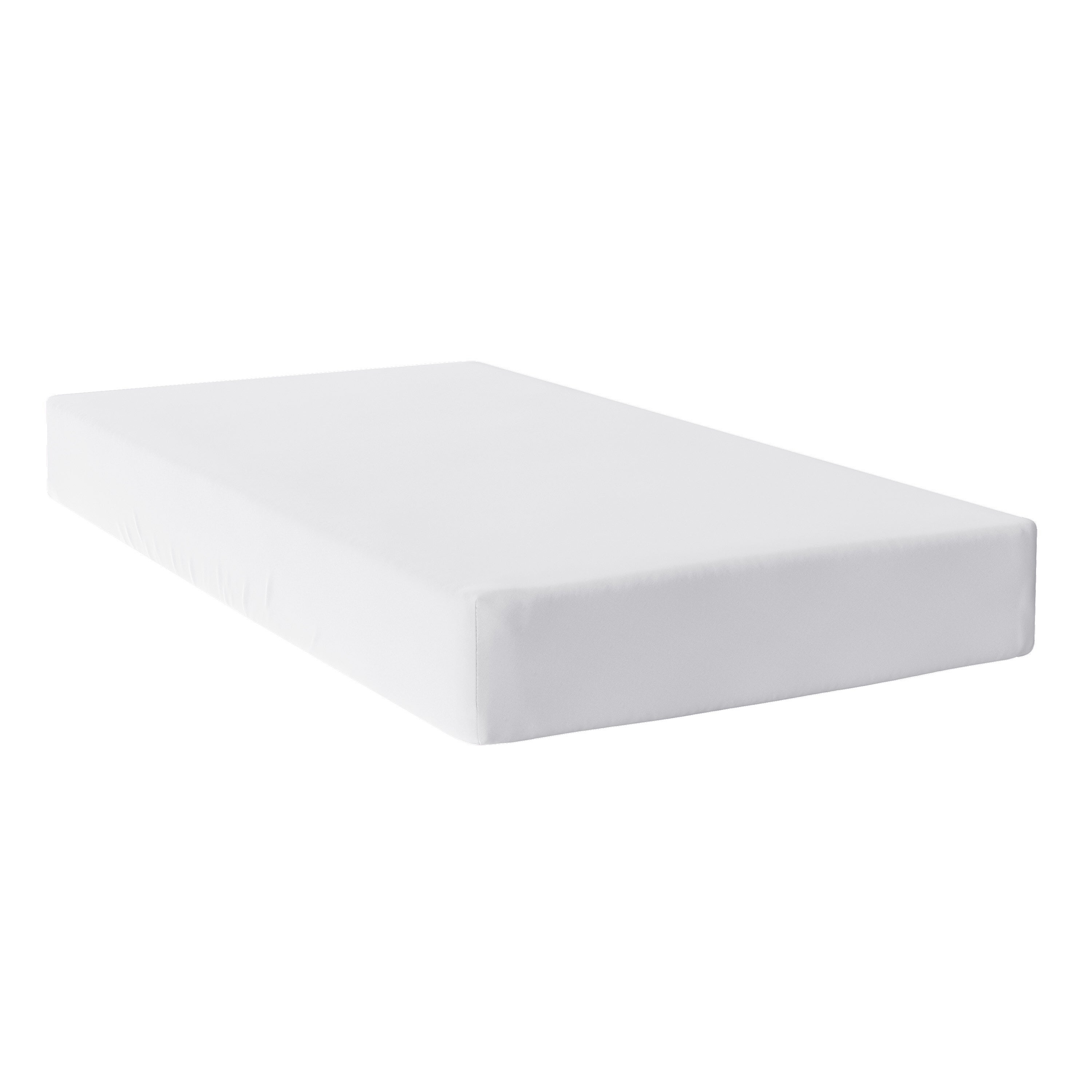 Basic Drap-housse Blanc 105x200 - 7