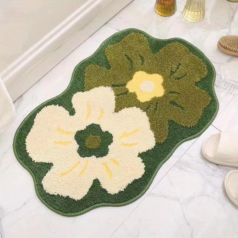 Tapis de douche antidérapant pour douche intérieure 40 x 60 cm, tapis
