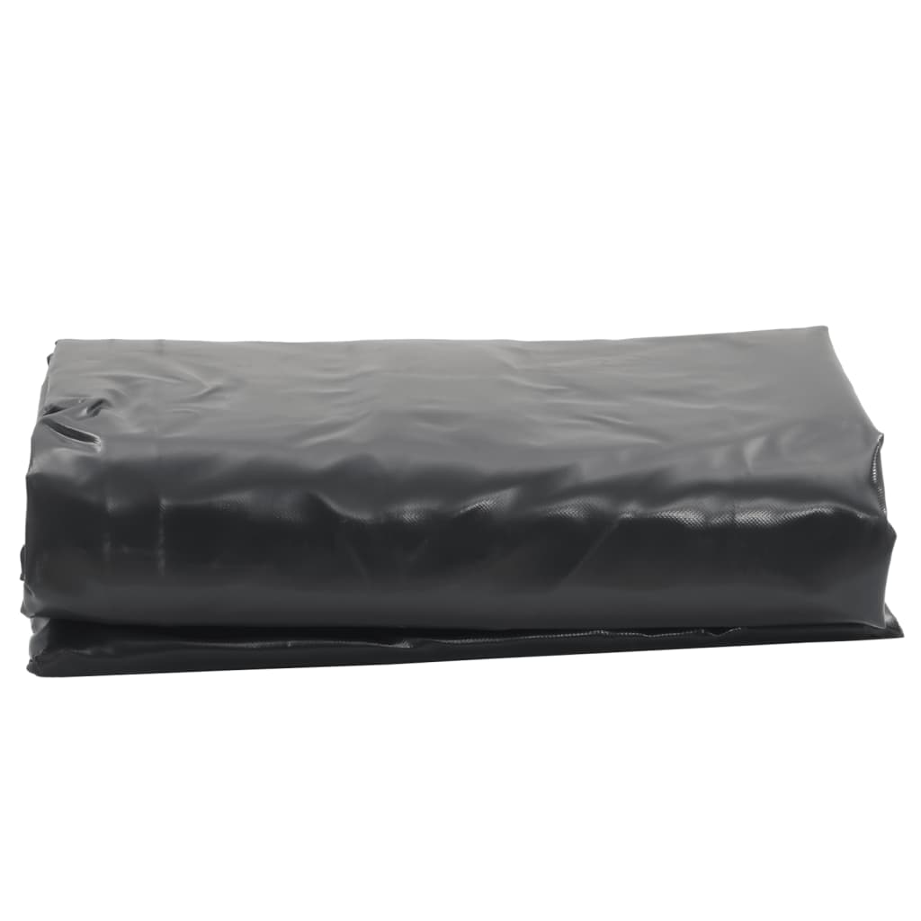 Bâche 650 g / m² anthracite, 4 x 8 m, toile avec revêtement en PVC - 2