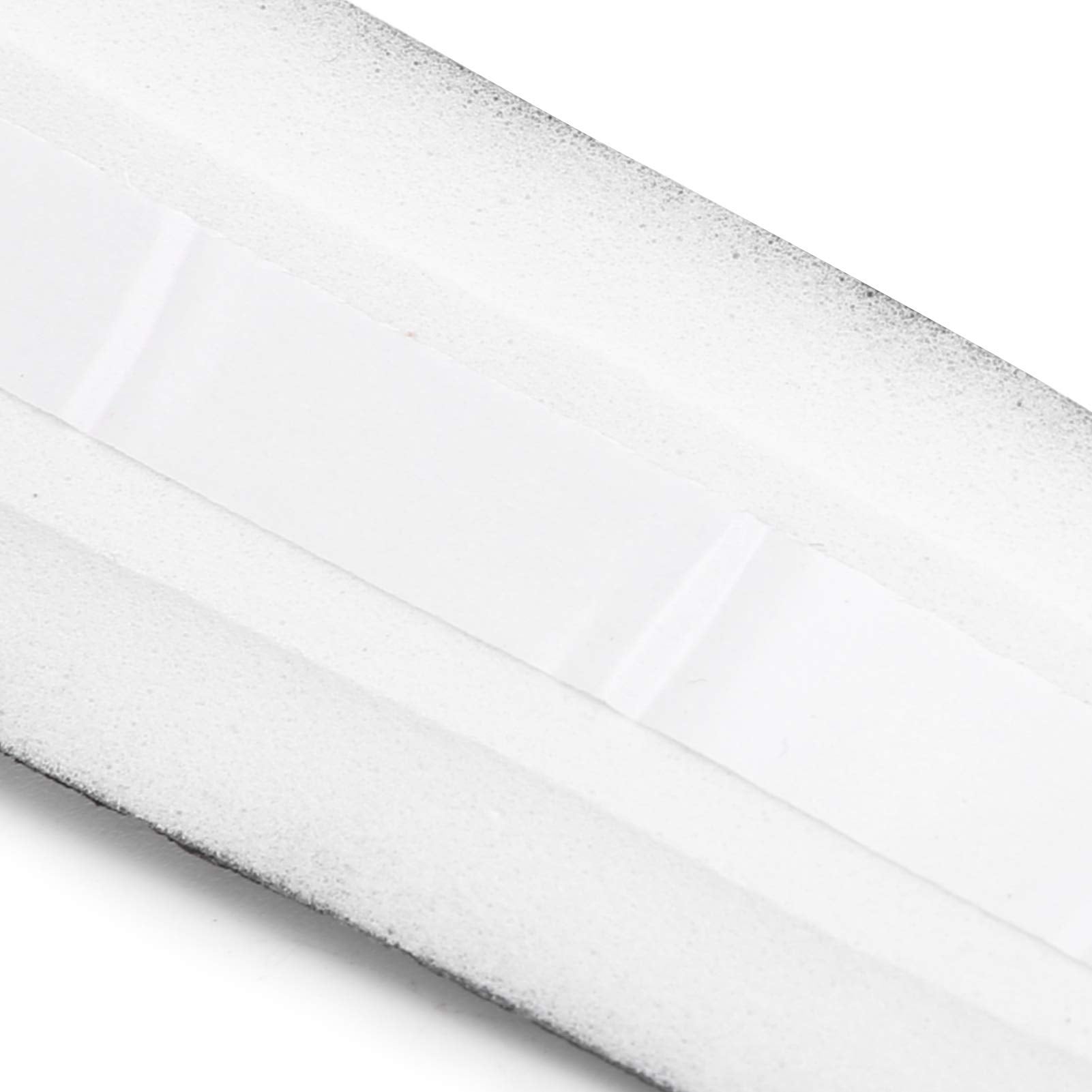 1 paire de rubans de guidon de vélo de route avec texture antidérapante, accessoire de cyclisme (noir et blanc) - 3