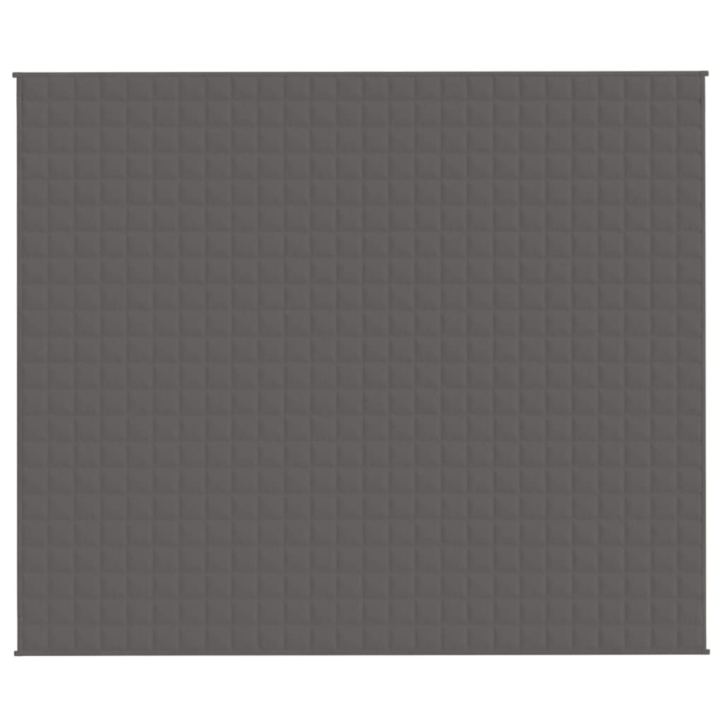 Couverture lestée Gris 220x260 11 kg Tissu - 3