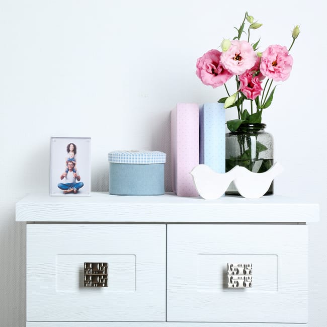 Cornici Portafoto In Acrilico Trasparente - Set Di 3, 13x18 Cm, Doppia Faccia Con Magnetica - Foto 4