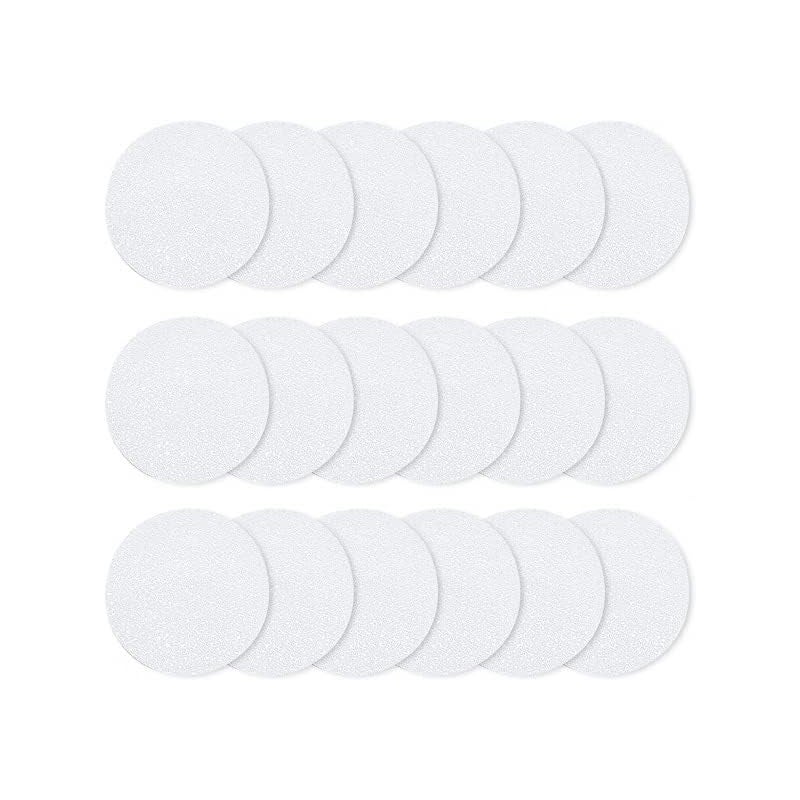 Mata antypoślizgowa, naklejki antypoślizgowe do wanny i prysznica - 18 sztuk - mata antypoślizgowa pod prysznic - średnica ok. 10 cm