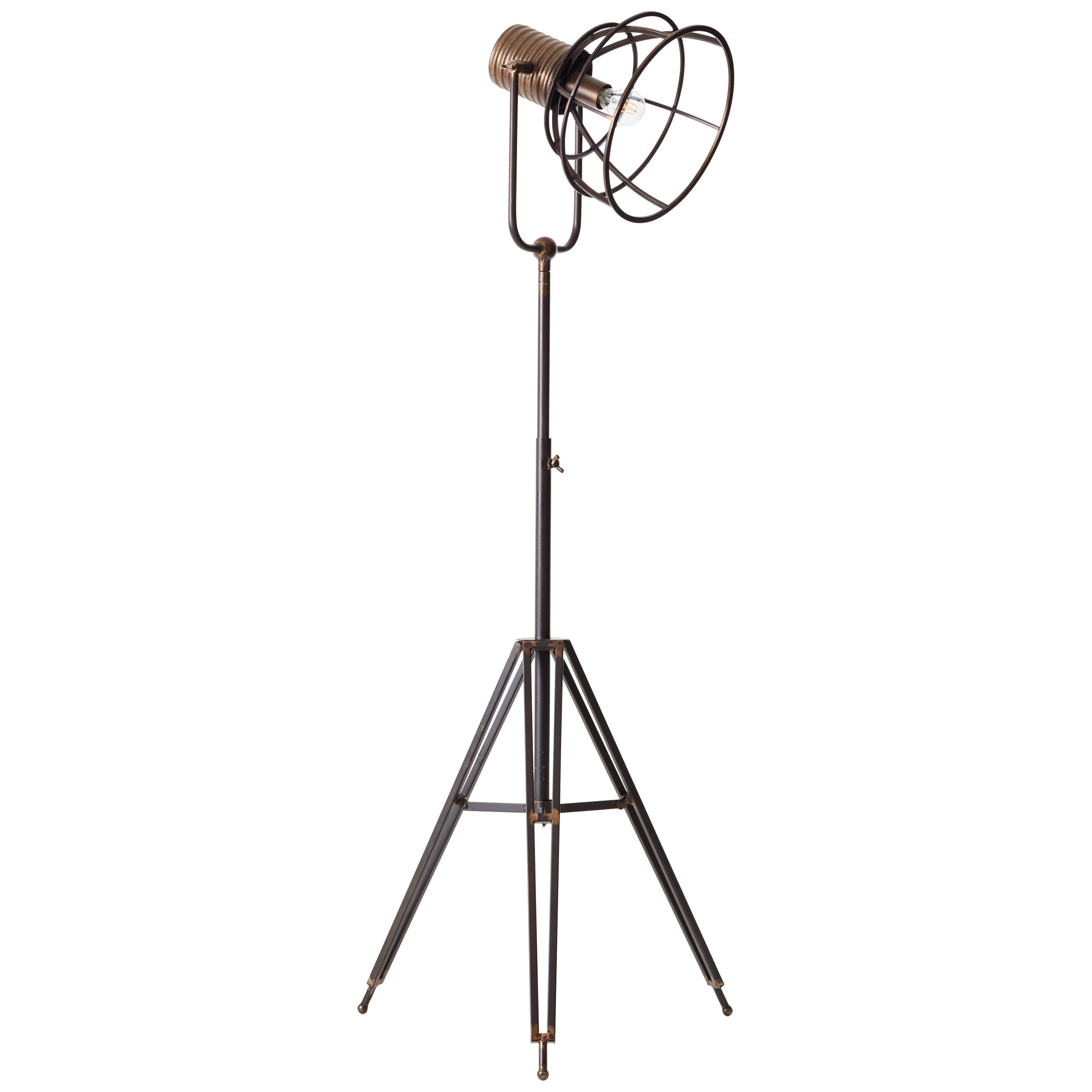 Brilliant Waterlilly lampa podłogowa 1.6m czarny/naturalny/biały, metal/tkanina/hiacynt wodny, 1x A60, E27, 60 W - 2