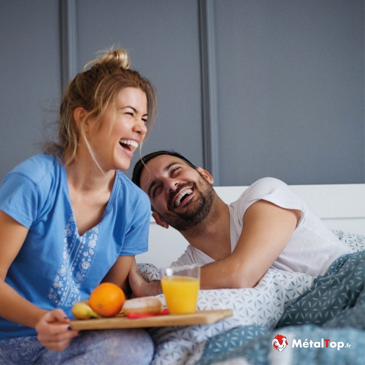 Peinture Chambre Adulte - Metaltop - Rouge oriental - RAL 3031 - Pot 5L - 3