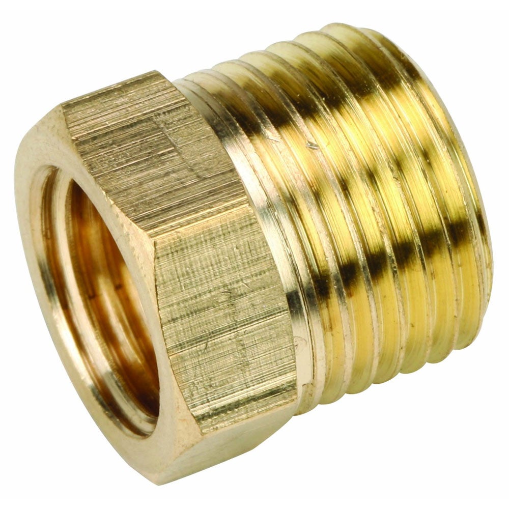 Raccordo Giunto In Ottone Femmina NPT Da 1/8 Pollice Per Tubi - Adattatore Filettato Per Gas, Olio, Acqua - Confezione Da 2 Pezzi - 4
