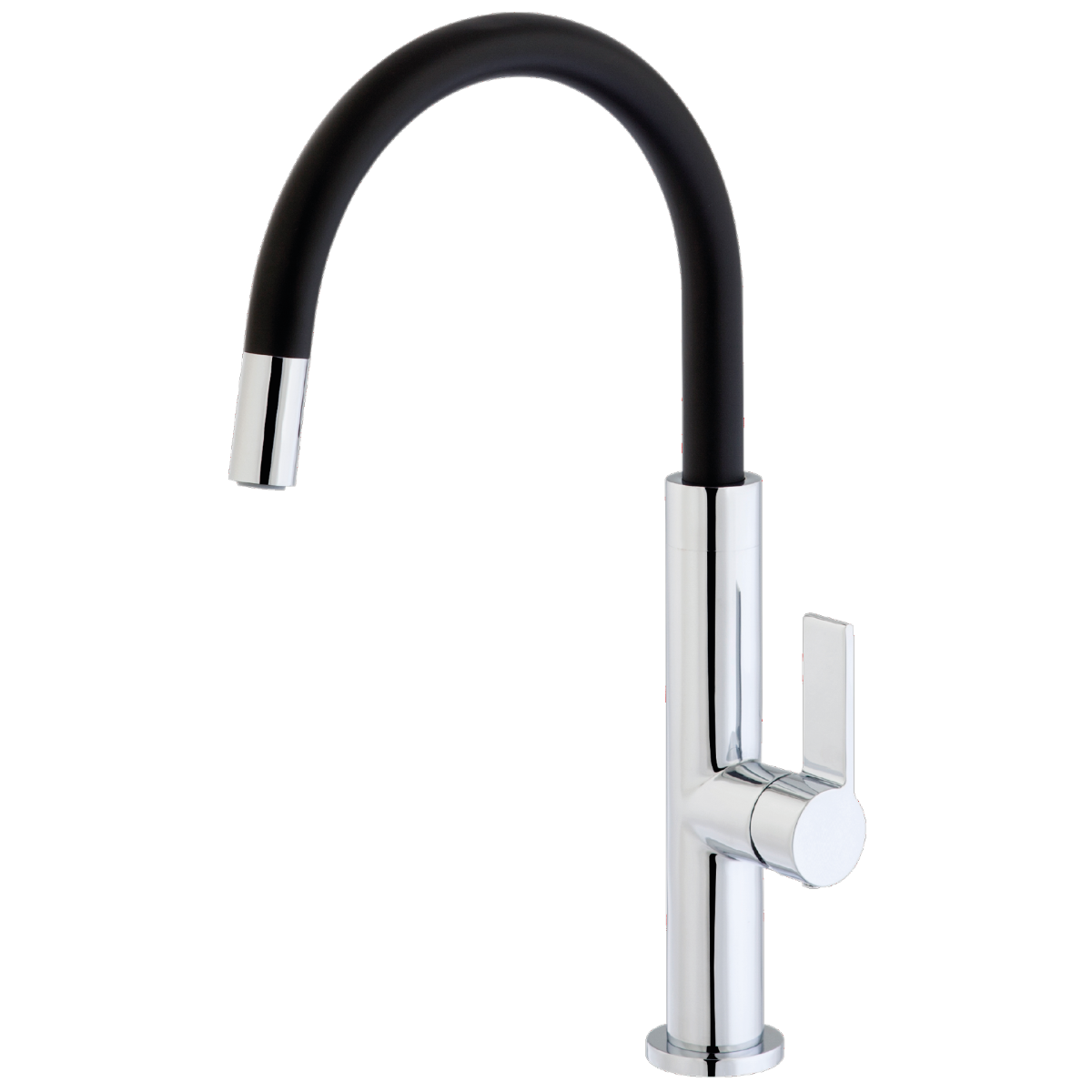 Reflet bateria zlewozmywakowa chromowo-czarna