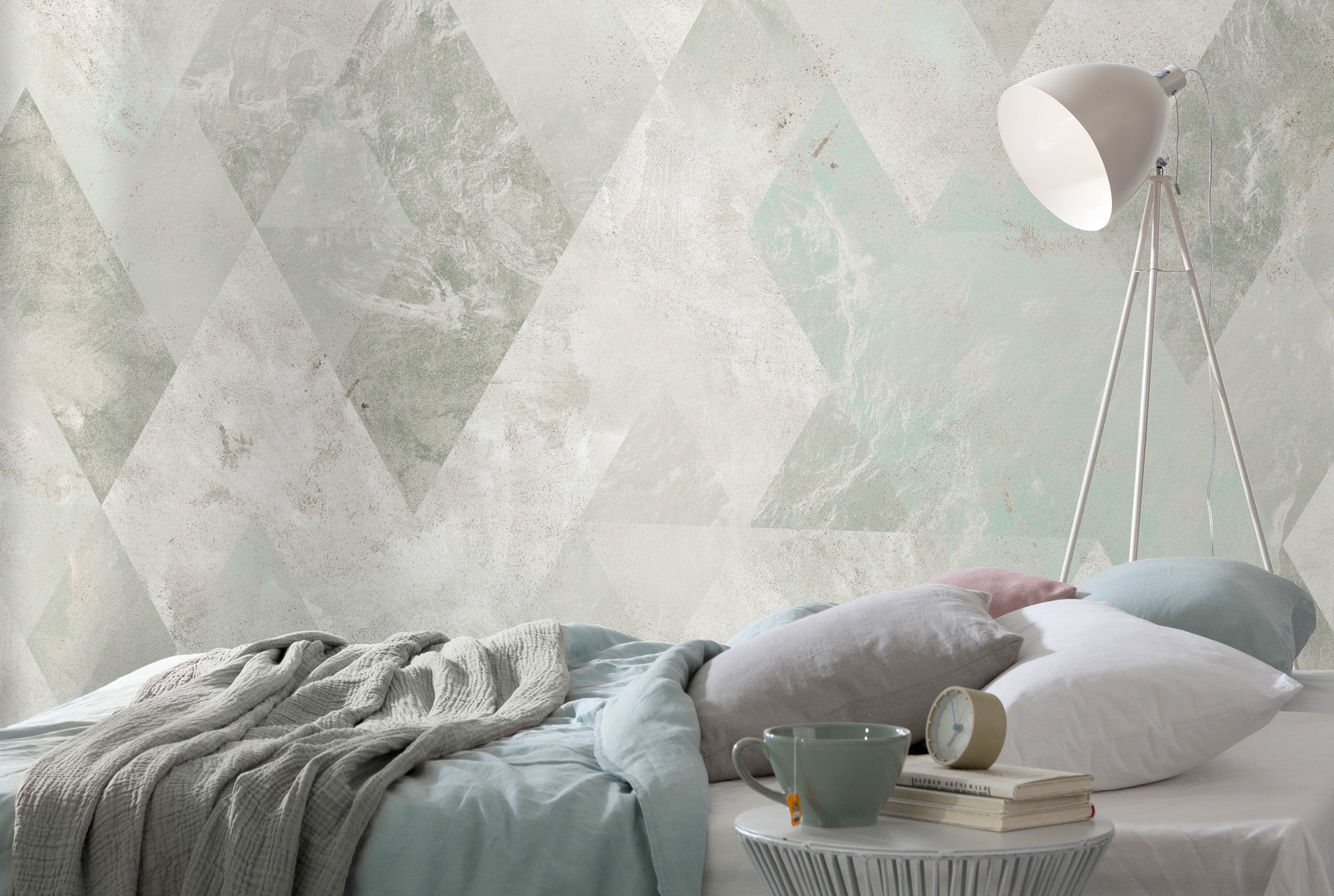 Papel pintado no tejido panorámico de komar - harlekin clay - talla: 400 x 280 cm