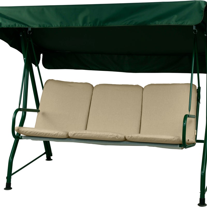 Poduszka na huśtawkę ogrodową AMPO 150 cm beżowy 1 szt.