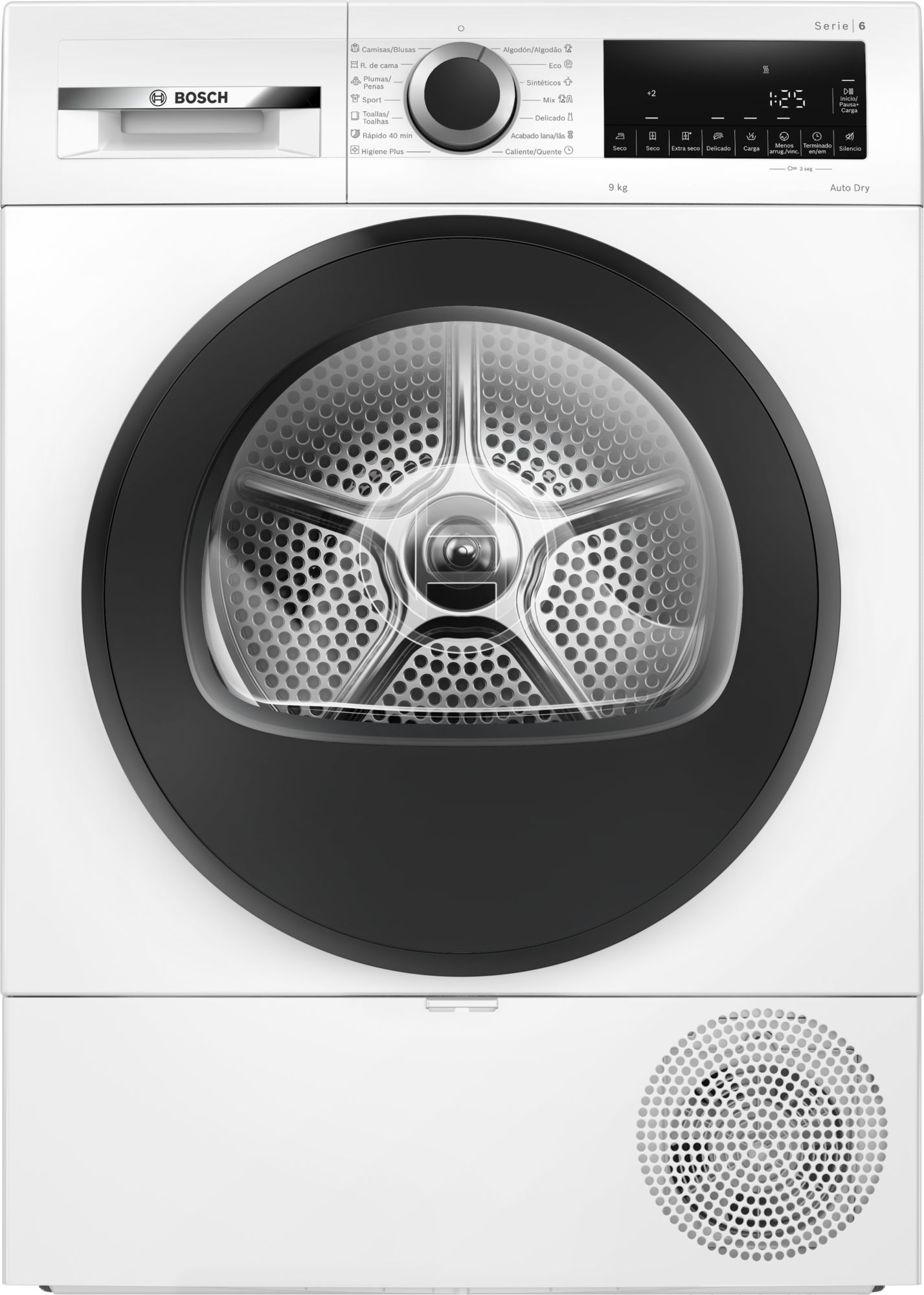 Bosch Secadora Bomba De Calor 8Kg Clase A+++ Wqg243d0es, Blanco , Leroy Merlin
