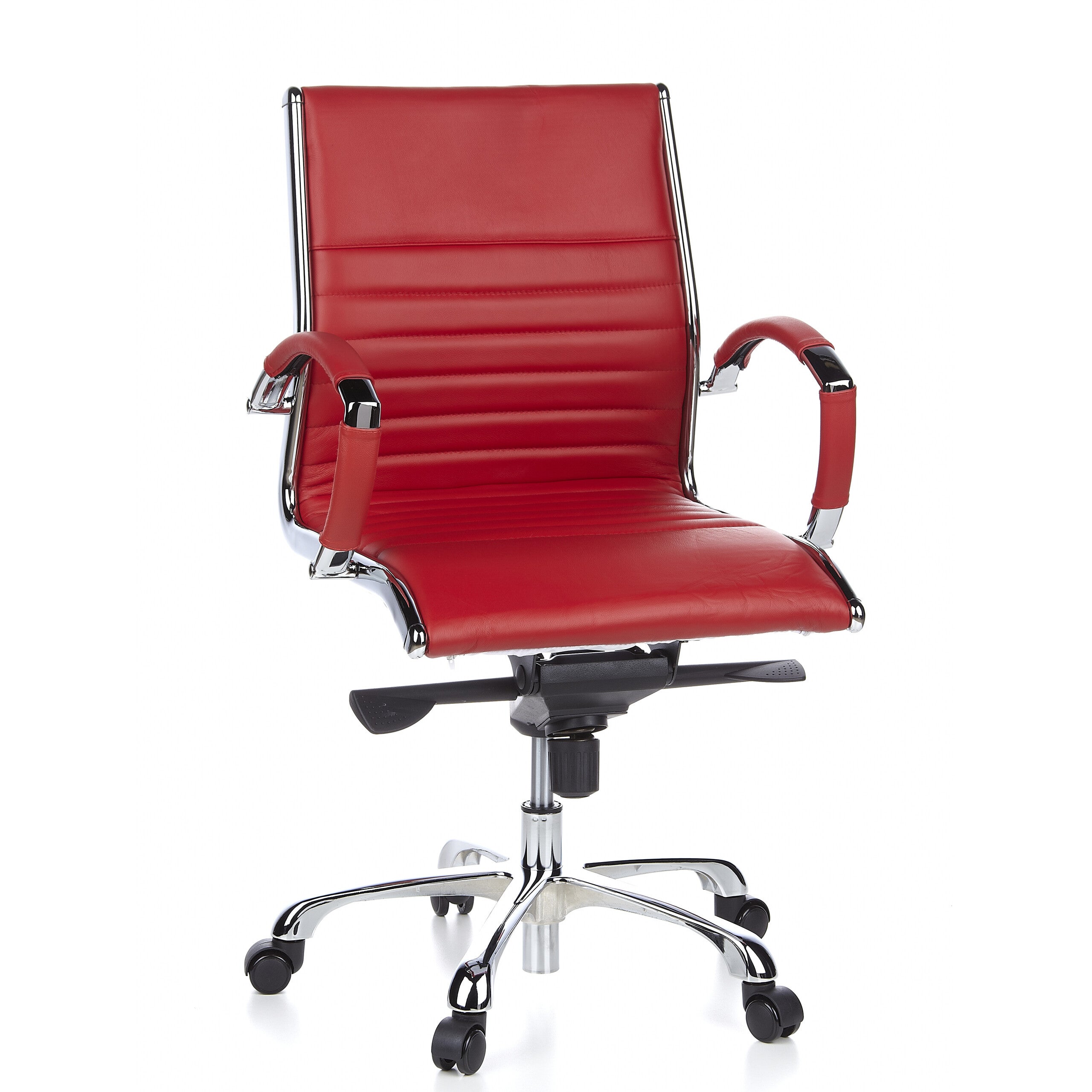 Profesjonalny fotel szefa PARMA 10 Czerwony hjh OFFICE