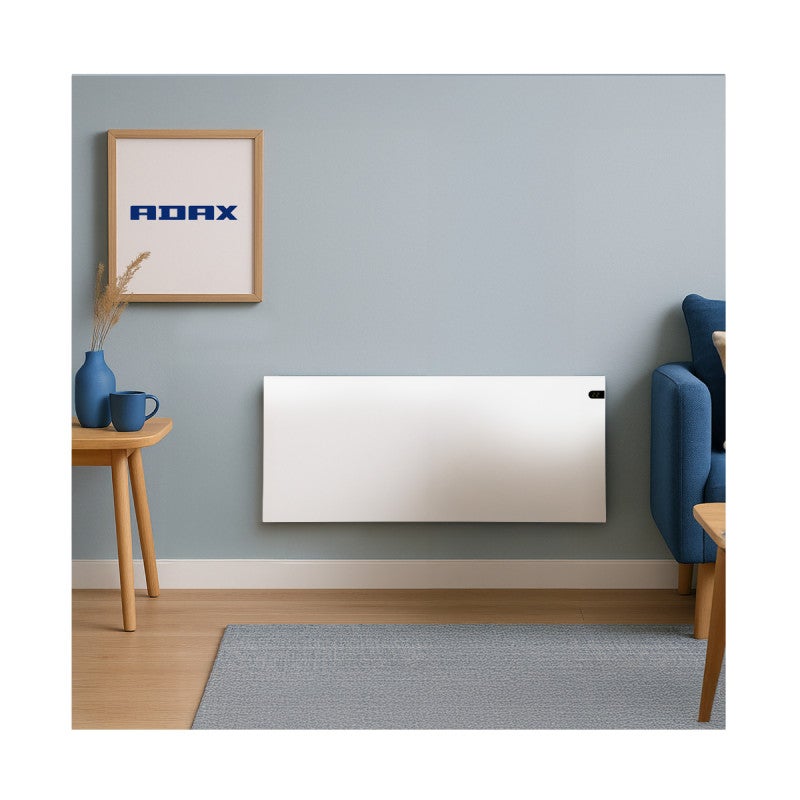 Radiateur électrique ADAX - Blanc - 1200 W - 93,4 x 37 x 9 cm - Neo Basic NP12 KDT - 5