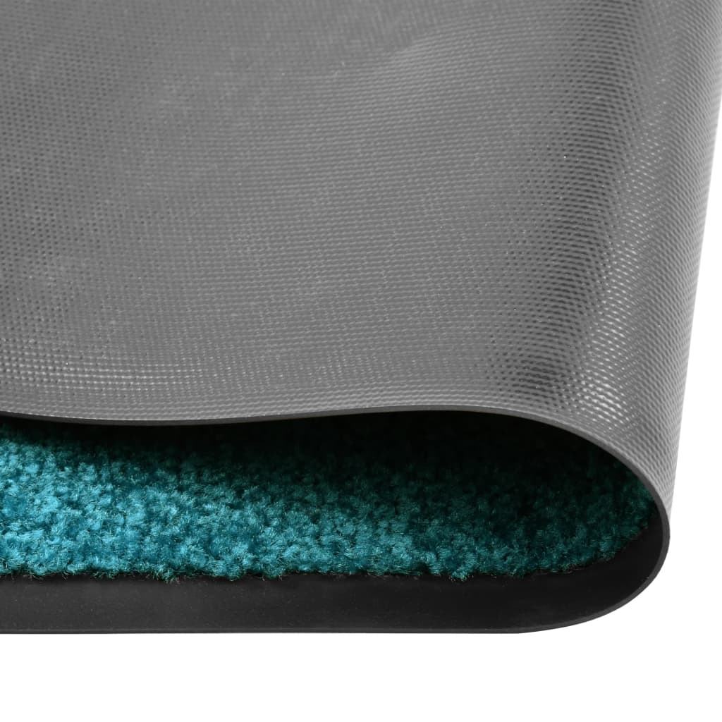 Maison Exclusive - Paillasson lavable Cyan 60x90 cm - 2