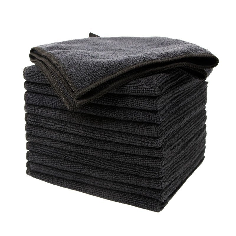 Lot De 12 Chiffons Microfibre MountainAir - 30x30 Cm, Sans Rayures, Pour Voiture Et Maison