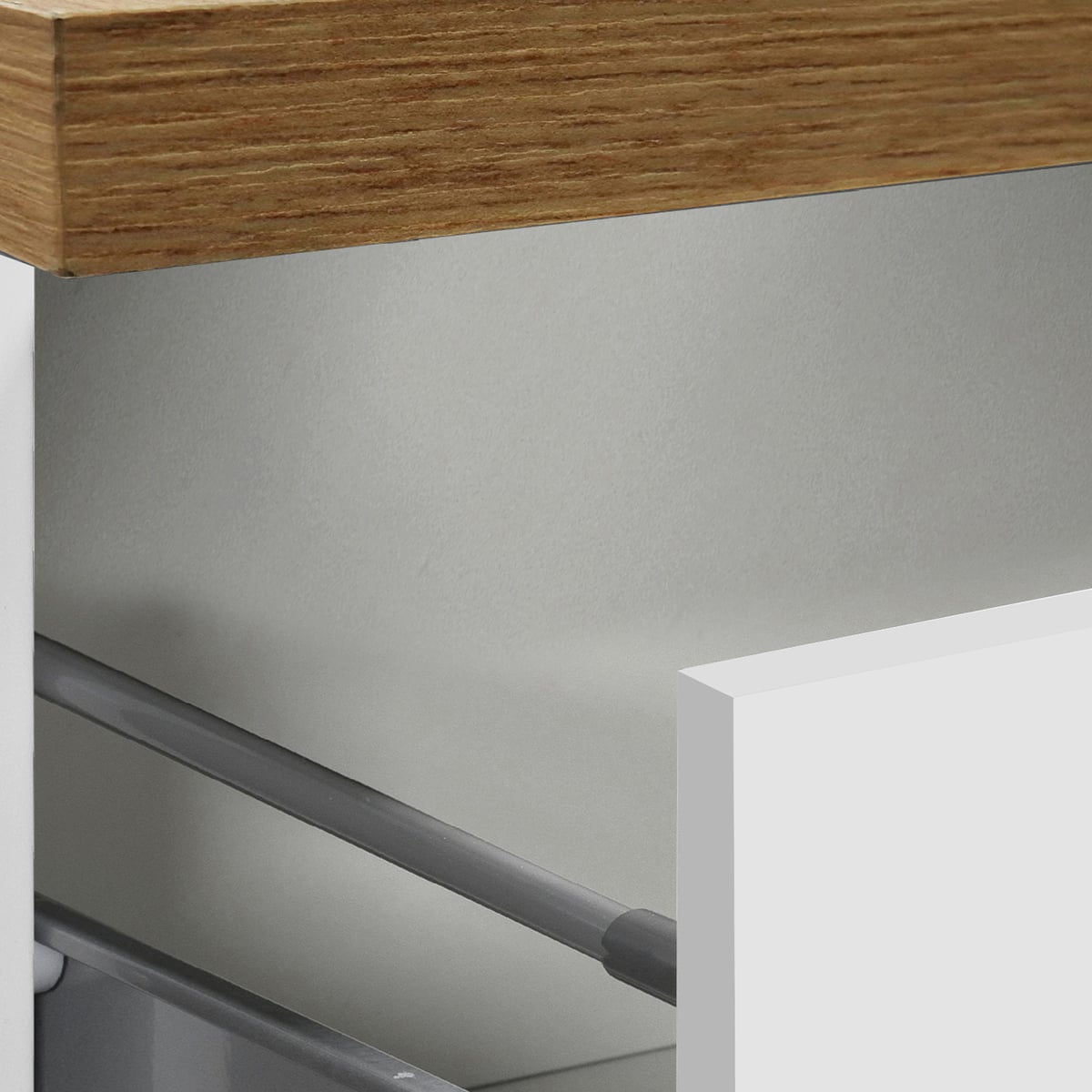 Meuble de cuisine moderne avec 2 tiroirs à épices 30x60x164,5 Trym - 5
