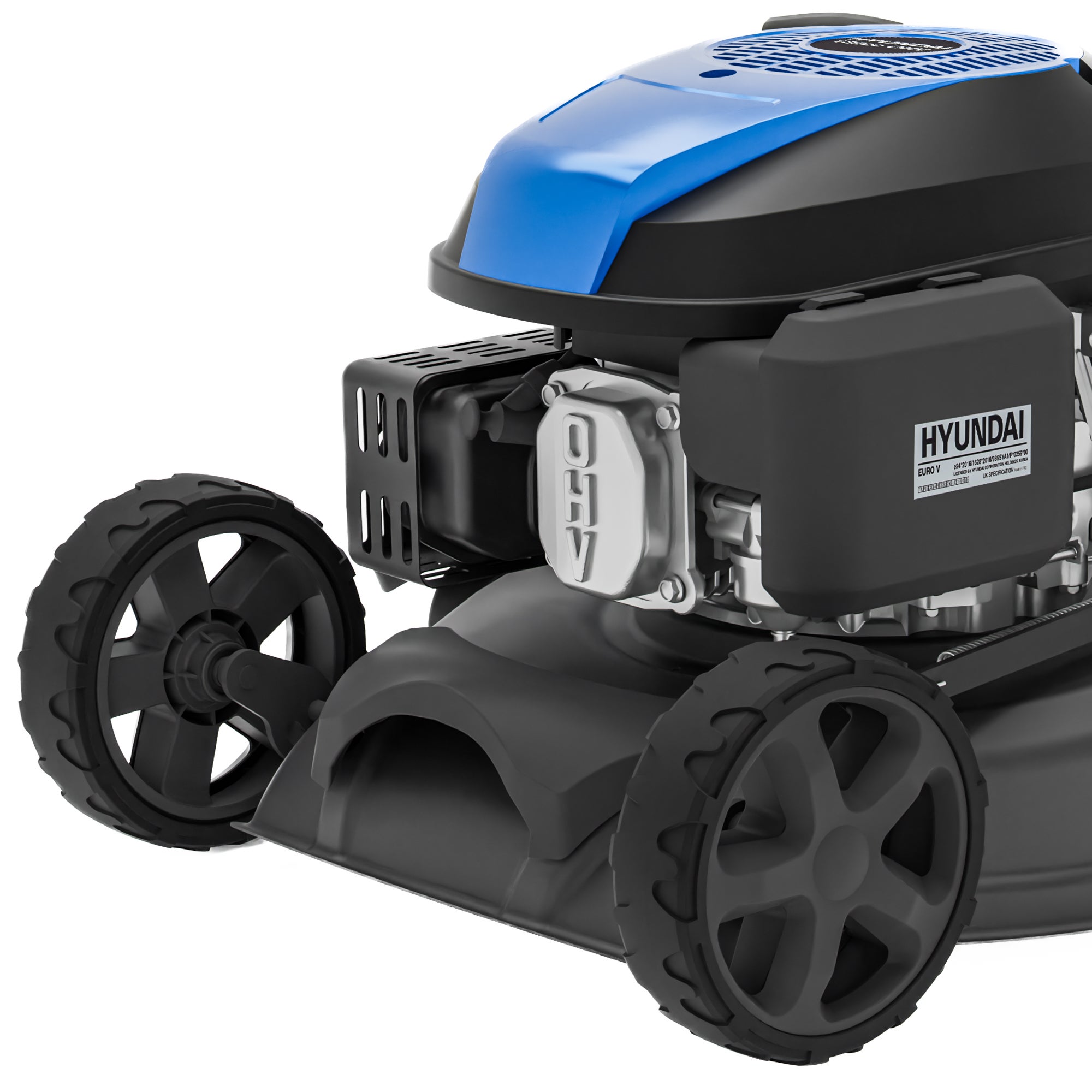 Hyundai Tondeuse à Gazon Thermique Autotractée 43 cm 139 cm3 4-en-1 Mulching - 9