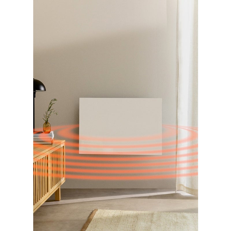 WARM MINIMAL IR - Ścienny grzejnik na podczerwień z WiFi